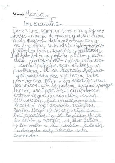 "Los Enanitos" de María